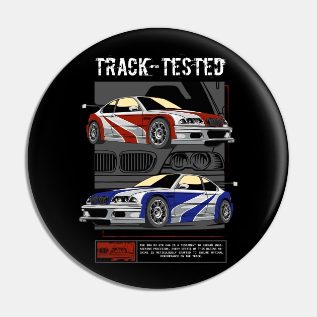 Track Tested GTR E46 Pin by Harrisaputra