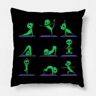 Alien Yoga Pillow