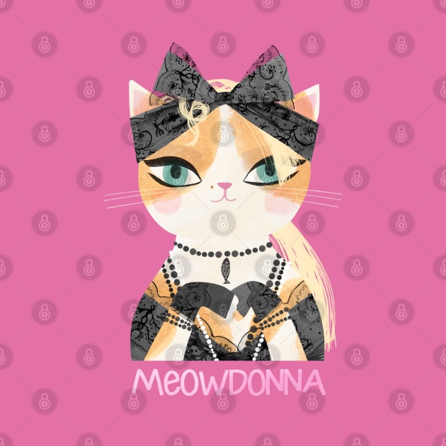 Meowdonna by Planet Cat Studio