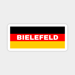 Bielefeld City in German Flag Magnet