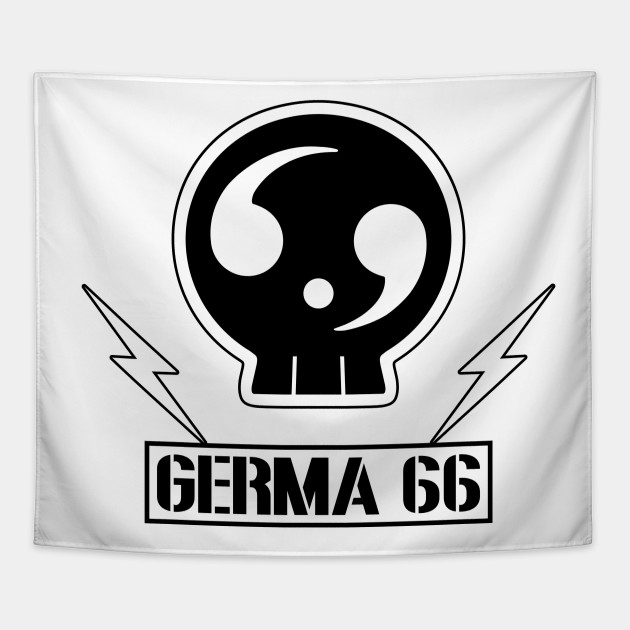 Germa 66 Logo V2 One Piece Tapestry Teepublic