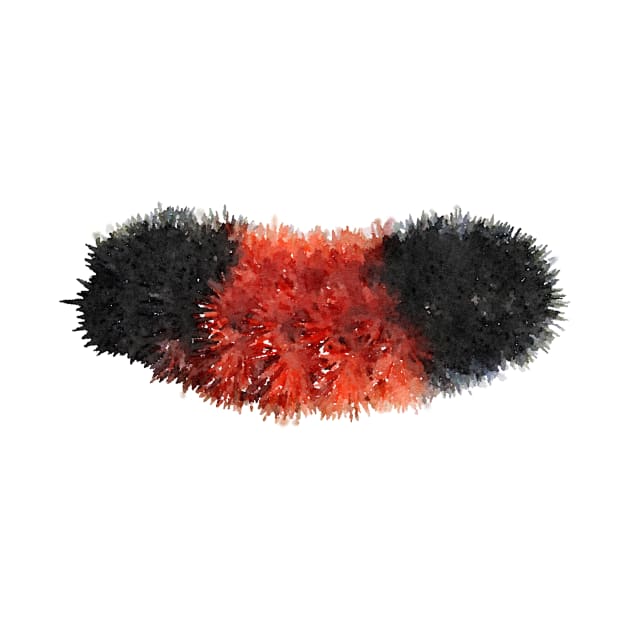 Woolly Bear Caterpillar Fuzzy by Griffelkinn