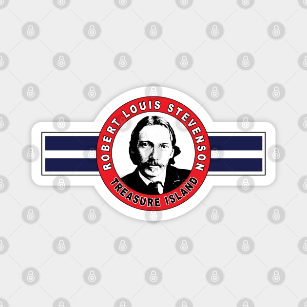 Robert Louis Stevenson Magnet by Exile Kings 