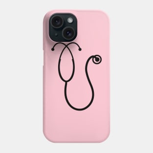 stethoscope sticker Phone Case