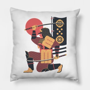 S is for Samurai Pillow