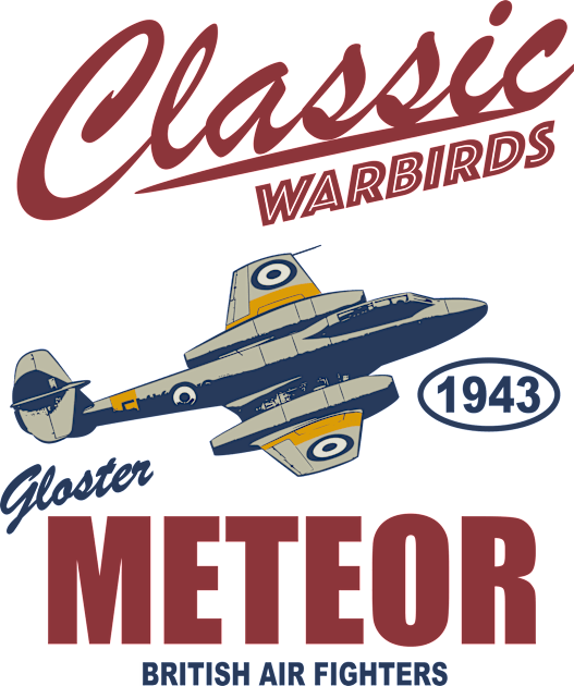 Gloster Meteor Kids T-Shirt by TCP
