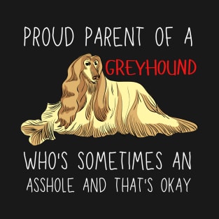 Proud Parents of Greyhound Pet Lover T-Shirt