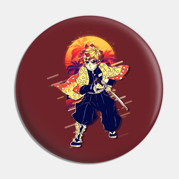 Zenitsu Pin by SiksisArt