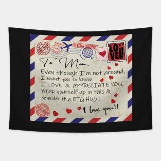 A Letter to Mom Tapestry