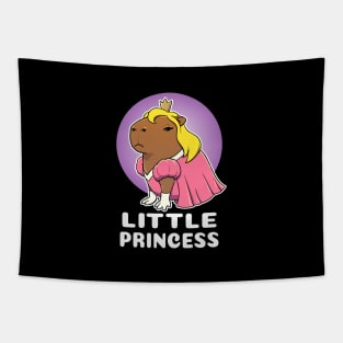 Little Princess Capybara Costume Tapestry