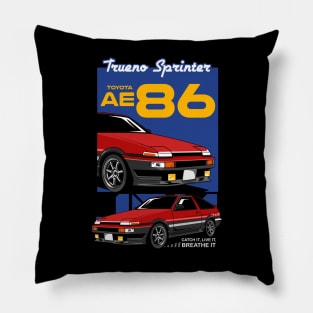 Retro Trueno AE86 Car Pillow