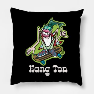 Hang Ten Fish Head Pillow