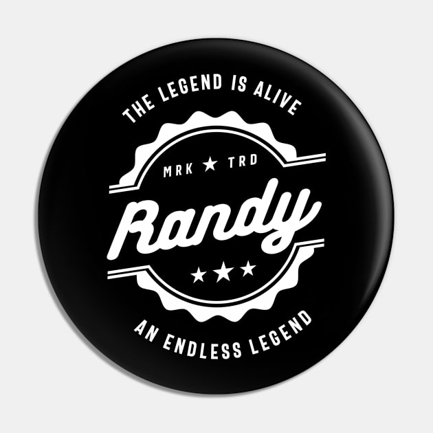 Randy Legend Pin by cidolopez