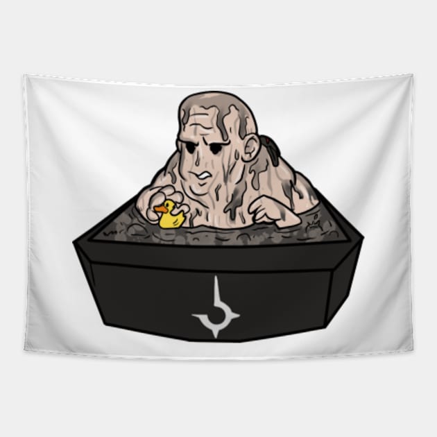 Oily Bath Tapestry by Dang Merch