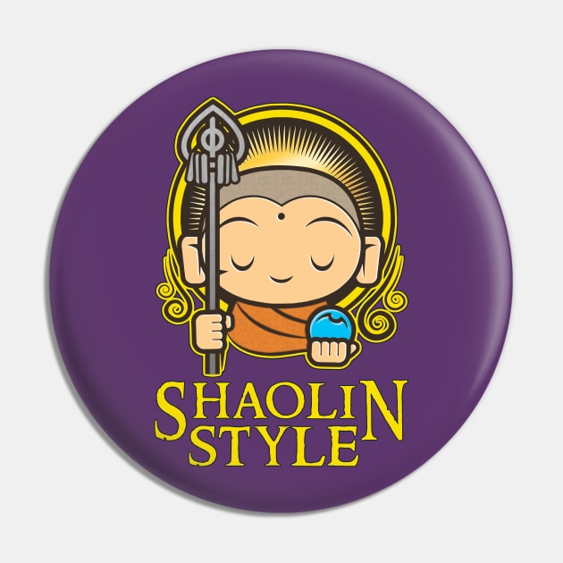 Nerdy Tee - Shaolin Style Pin by KennefRiggles