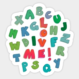alphabet lore N Sticker for Sale by MohammedMJ