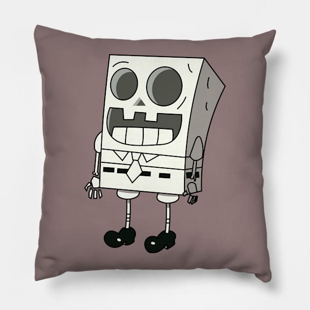 Skelebobsquarepants Pillow by MigiDesu