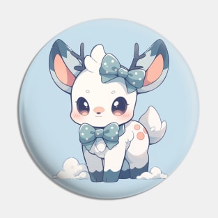 Fawn-tastic | cute kawaii reindeer! Pin