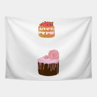 Cute cakes Tapestry