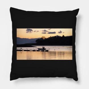 Sunset, Sound of Shuna Pillow