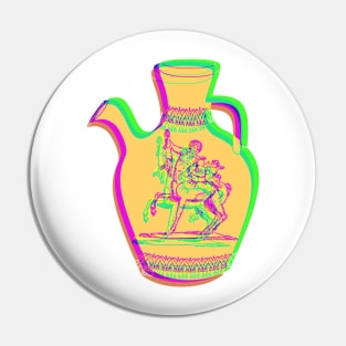 Greek Vase 3 Pin