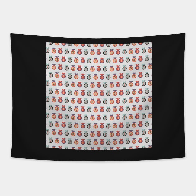 Sports Animals Tapestry by melomania