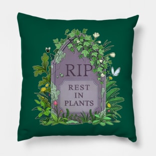 RIP (Rest In Plants) Pillow