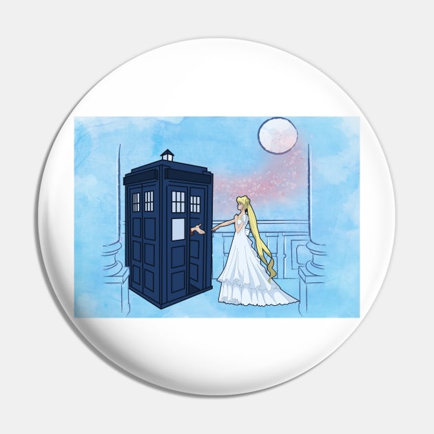 Doctor Moon Pin by mrsxandamere