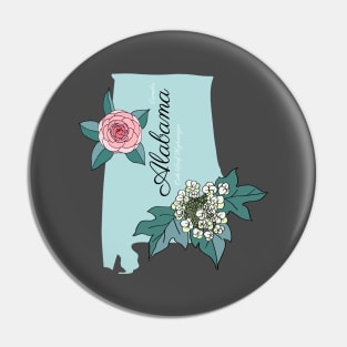 Alabama State Flower Pin