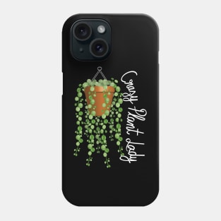 Crazy Plant Lady - Strings Of Pearls Phone Case