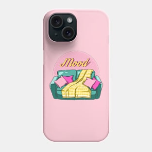 The lazy couch mood Phone Case