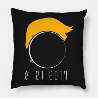 Eclipse 2017 8-21-17 Trump Hair Pillow