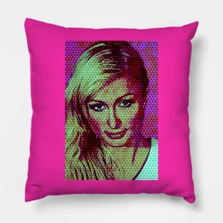 Paris Hilton Mugshot Pillow