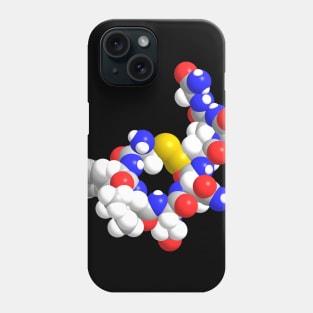 Oxytocin Molecule Chemistry Phone Case