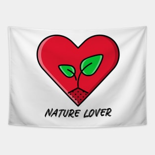 Nature Lover - Heart Tapestry