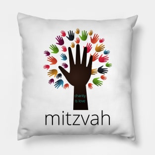 mitzvah - Funny Yiddish Quotes Pillow