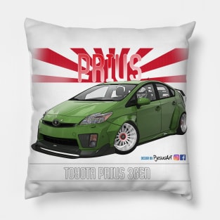 Toyota Prius 2JZ Green Pillow