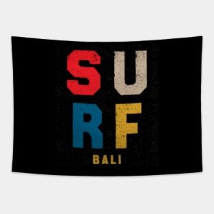 Bali Beach Surfing Indonesia Island Kuta Ubud Gift Tapestry