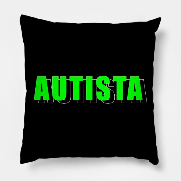 Autista 2 Pillow by Betta's Collections