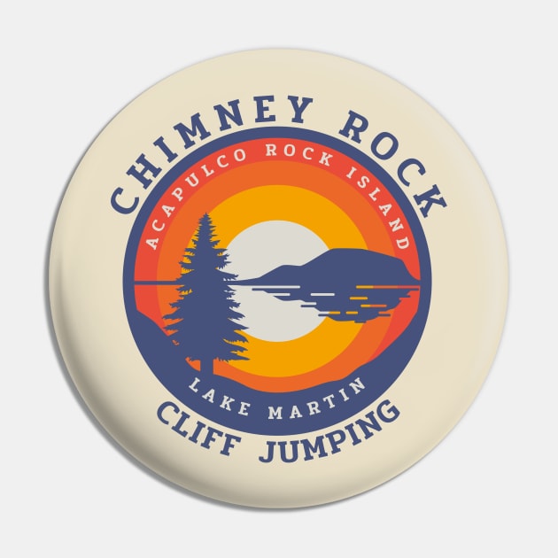 Chimney Rock • Acapulco Rock Island • Lake Martin Pin by Alabama Lake Life