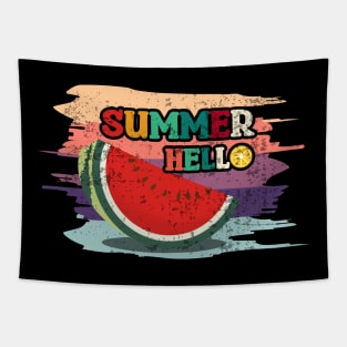 hello summer t-shirt Tapestry