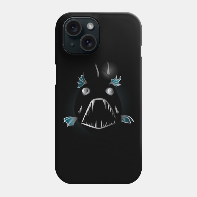 Angler Fish Phone Case by riomarcos