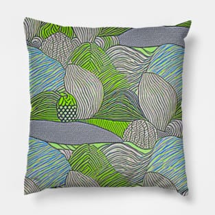 Abstract Summer Hills (MD23SMR003) Pillow