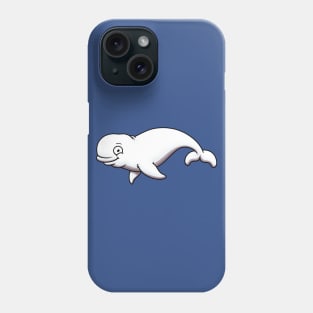 Cute White Whale Phone Case