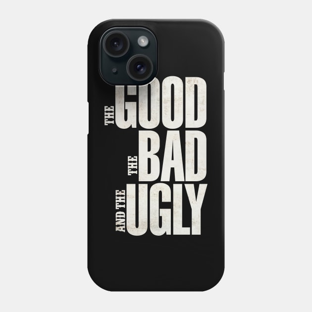 Mod.3 The Good The Bad The Ugly Phone Case by parashop