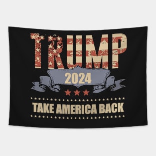 2024 Trump, Take America Back Tapestry