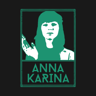 Anna karina\\retro fan artwork T-Shirt