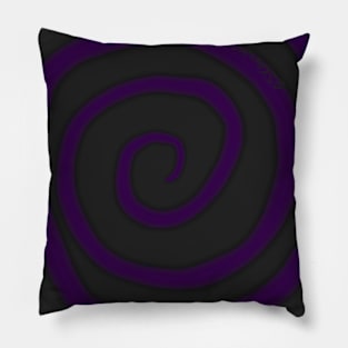 Purple Swirl Pillow