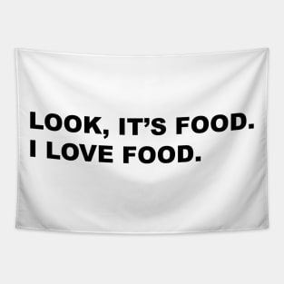 Look, It's Food. I Love Food. Tapestry