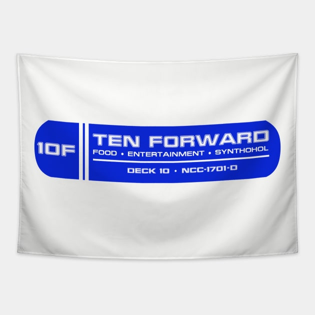 Ten Forward Tapestry by PopCultureShirts